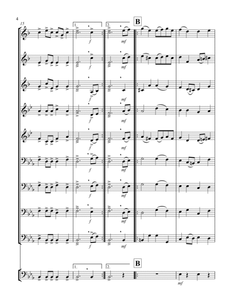 La Rejouissance (from "Heroic Music") (Eb) (Brass Choir - 3 Trp, 2 Hrn, 2 Trb, 1 Euph, 1 Tuba, Timp)