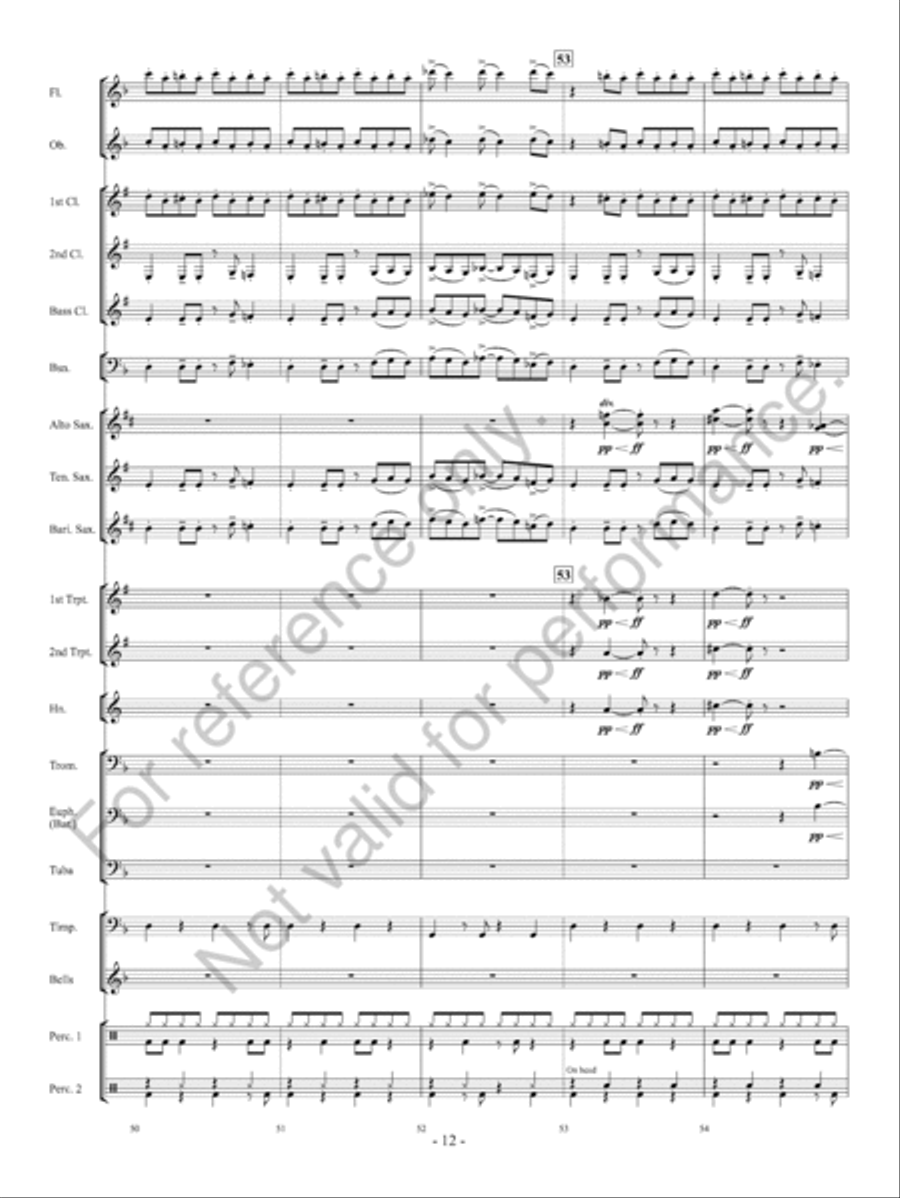 Factory Riffs Concert Band scores gallery preview page 13