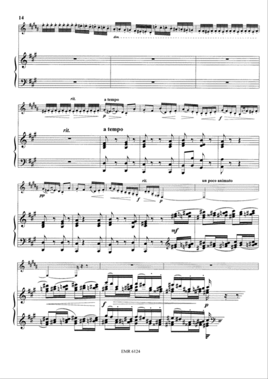 Variations On A Rococo Theme Flugelhorn scores gallery preview page 26