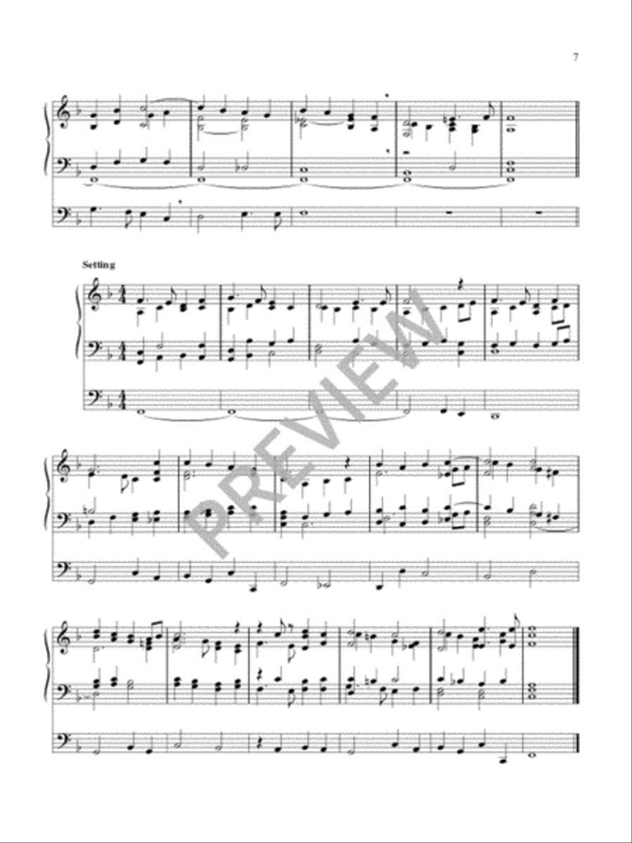 Hymn Harmonizations for Organ - Volume 2 Organ scores gallery preview page 9