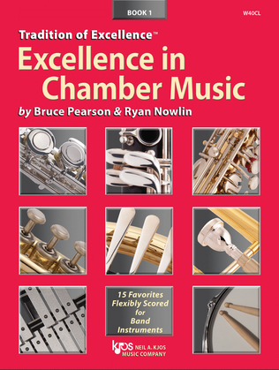 Book cover for Tradition of Excellence: Excellence in Chamber Music, Book 1 - Oboe