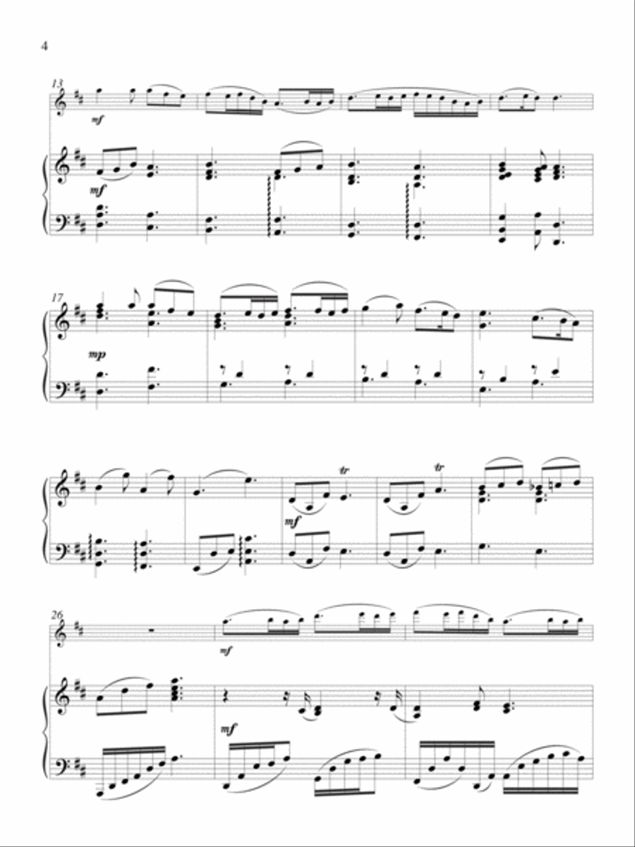 Arirang Arirang Flute Solo scores gallery preview page 3