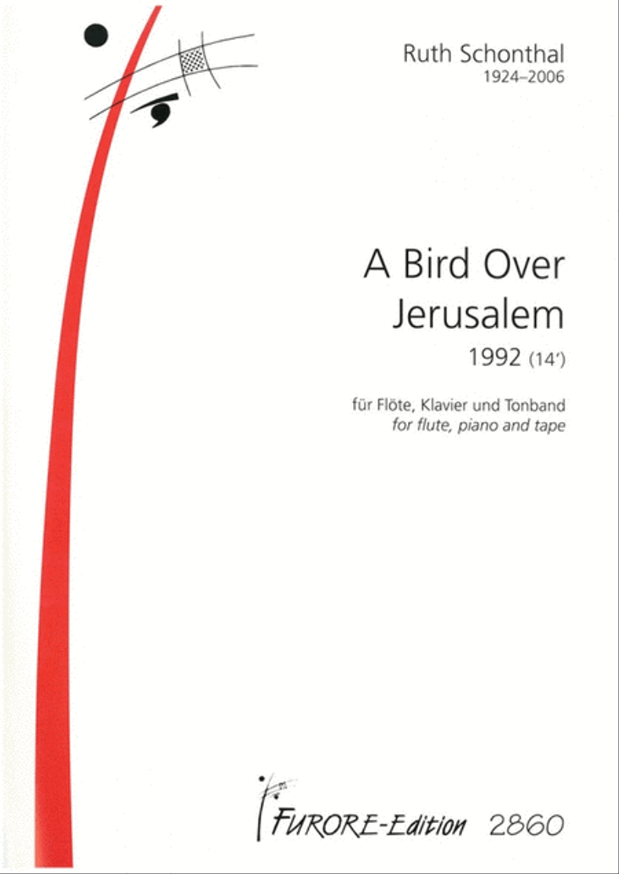 A Bird over Jerusalem Flute Solo scores gallery preview page 1