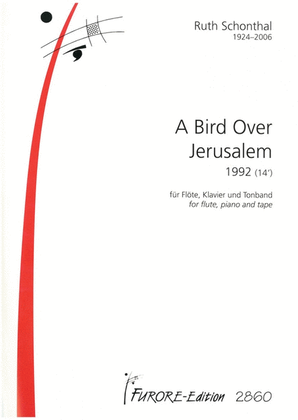 Book cover for A Bird over Jerusalem
