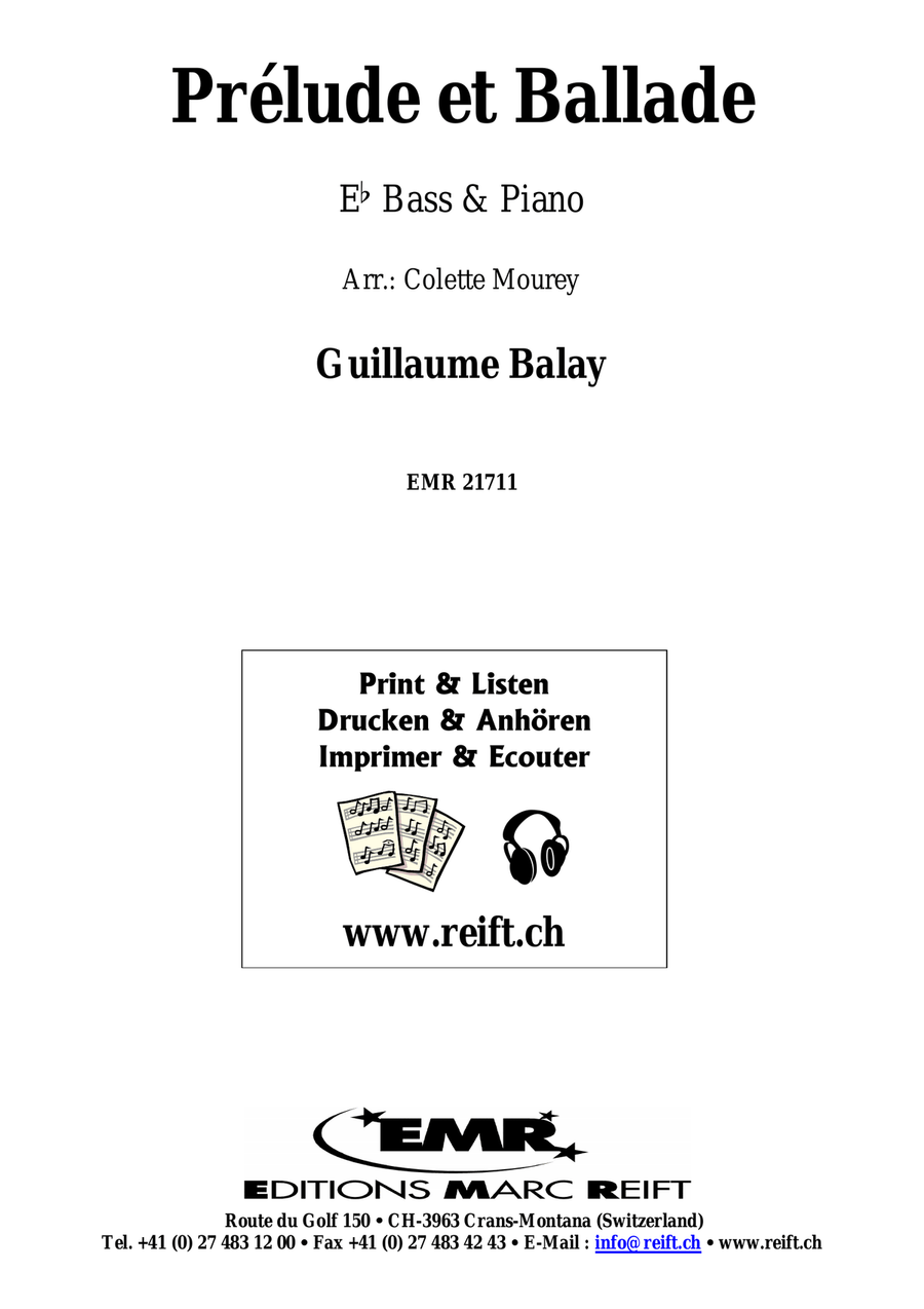 Prelude et Ballade