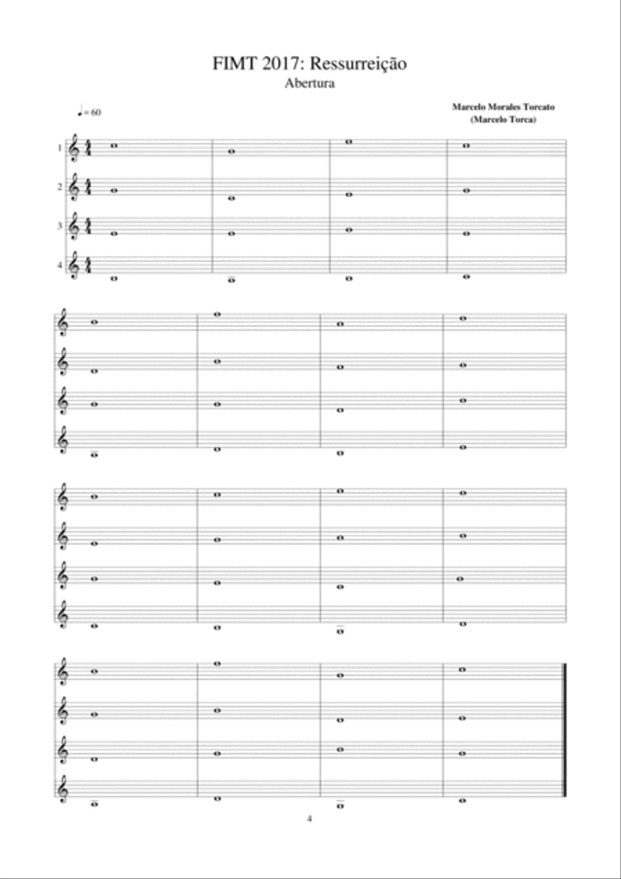 FIMT 2017: Ressurreição Large Ensemble scores gallery preview page 4