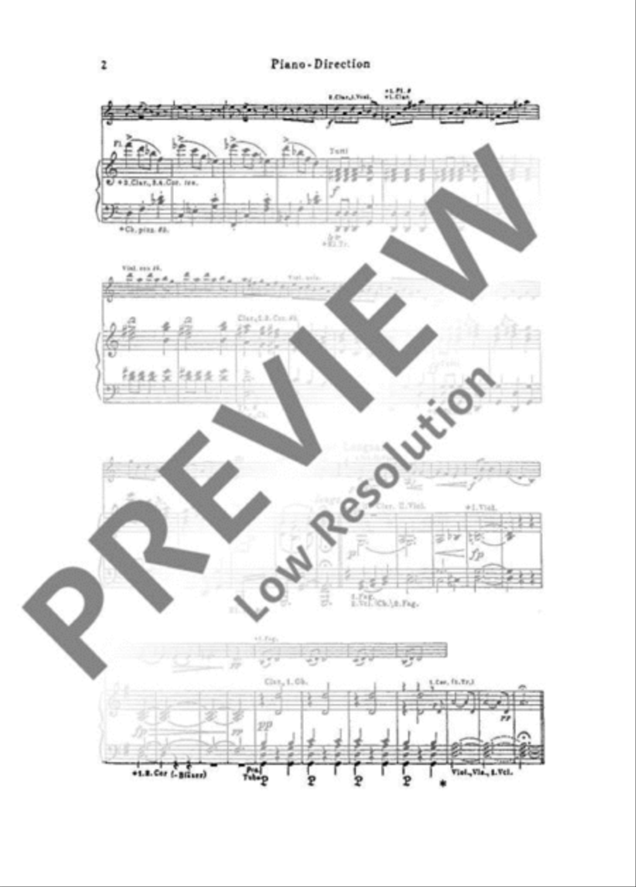 Geschichten aus dem Wienerwald Orchestra scores gallery preview page 3