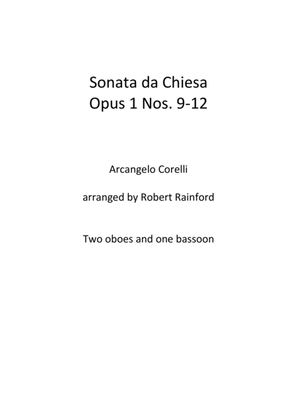 Book cover for Sonata da Chiesa nos 9-12