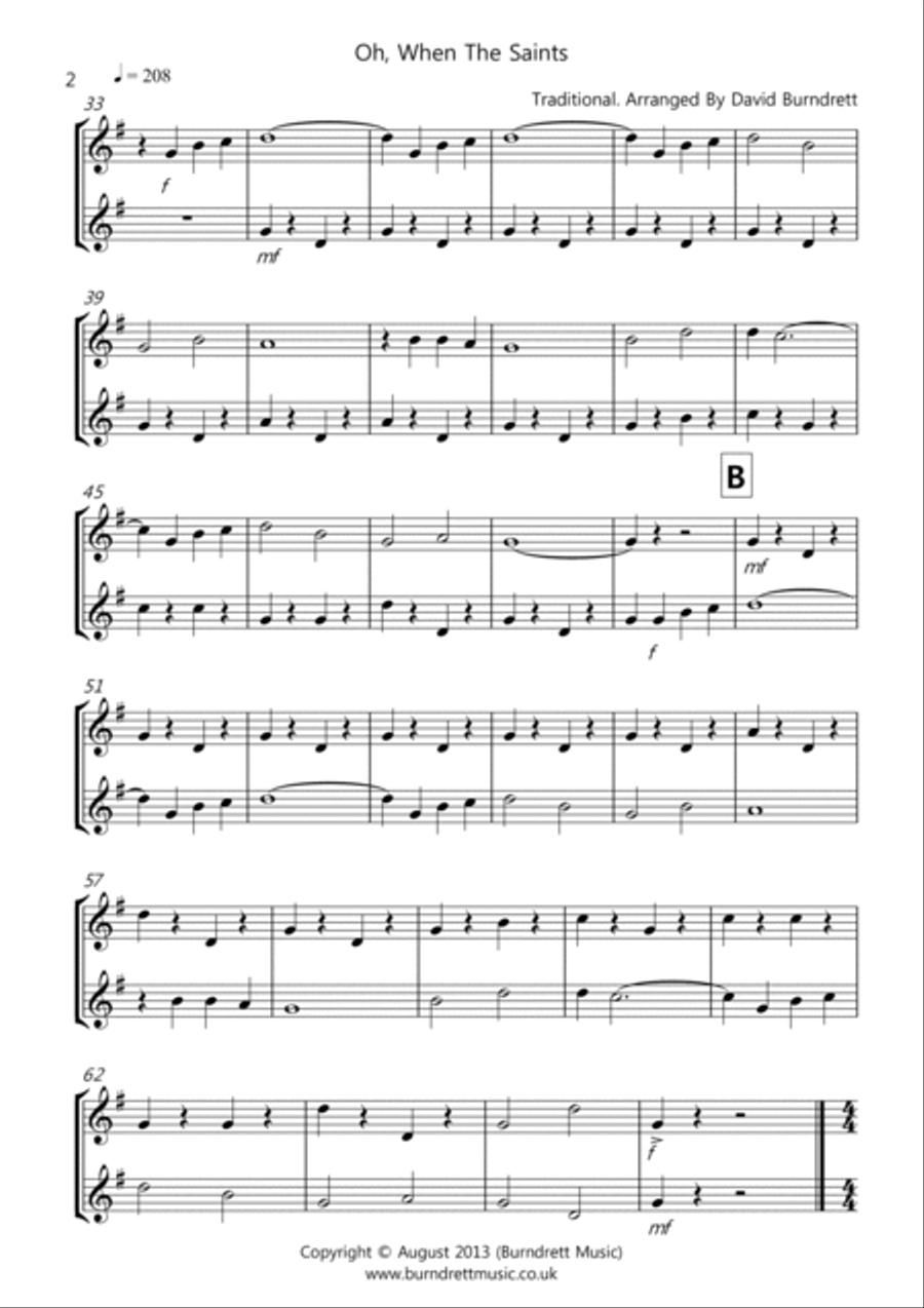 8 Duets for French Horn Brass Duet scores gallery preview page 2