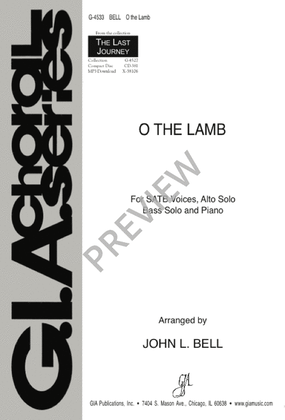 Book cover for O the Lamb