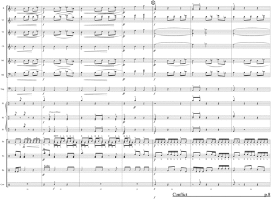 Conflict Set of Parts scores gallery preview page 2