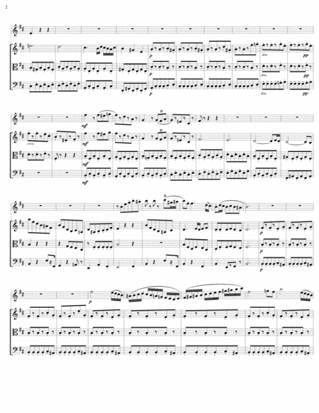 Allegro in B minor for Flute Quartet image number null