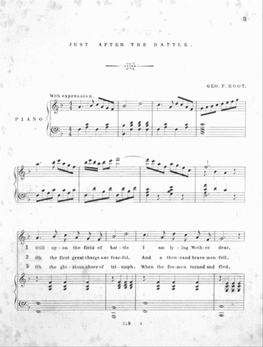 Just After the Battle. Song & Chorus Choir scores gallery preview page 2