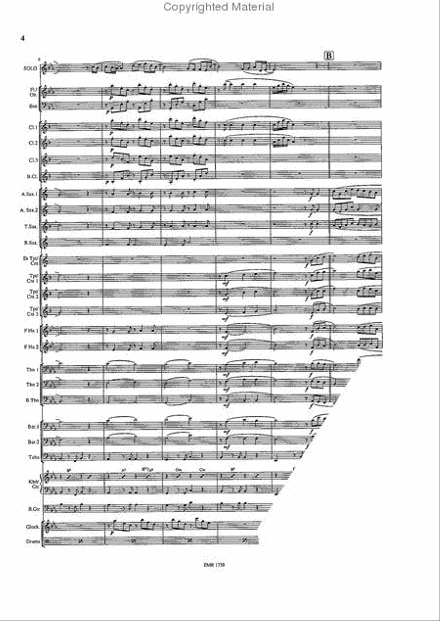 Soleado Soleado Concert Band scores gallery preview page 4
