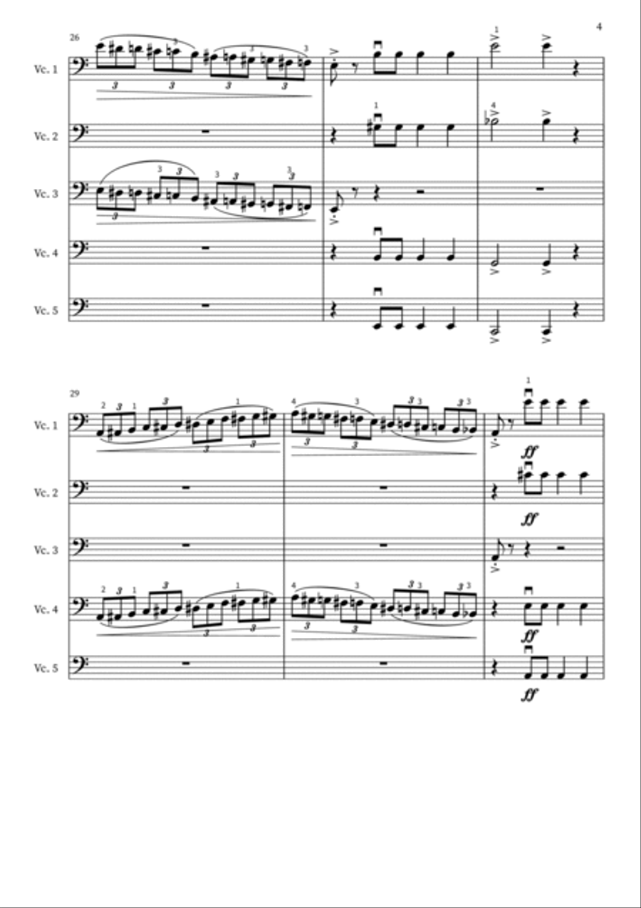 Carnival Of The Animals School and Community scores gallery preview page 4