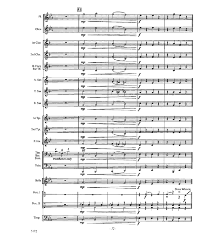 Triangle Time Concert Band scores gallery preview page 12
