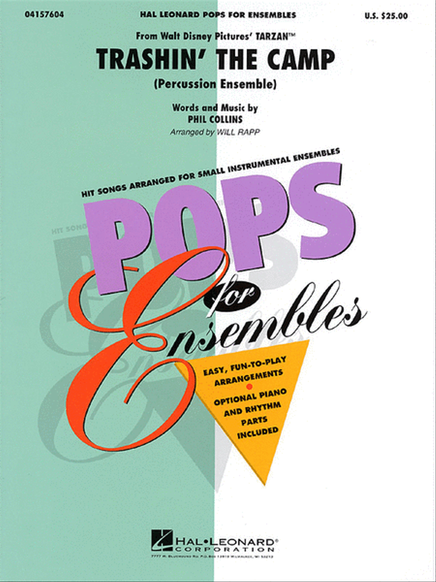 Trashin' the Camp Percussion Ensemble scores gallery preview page 1