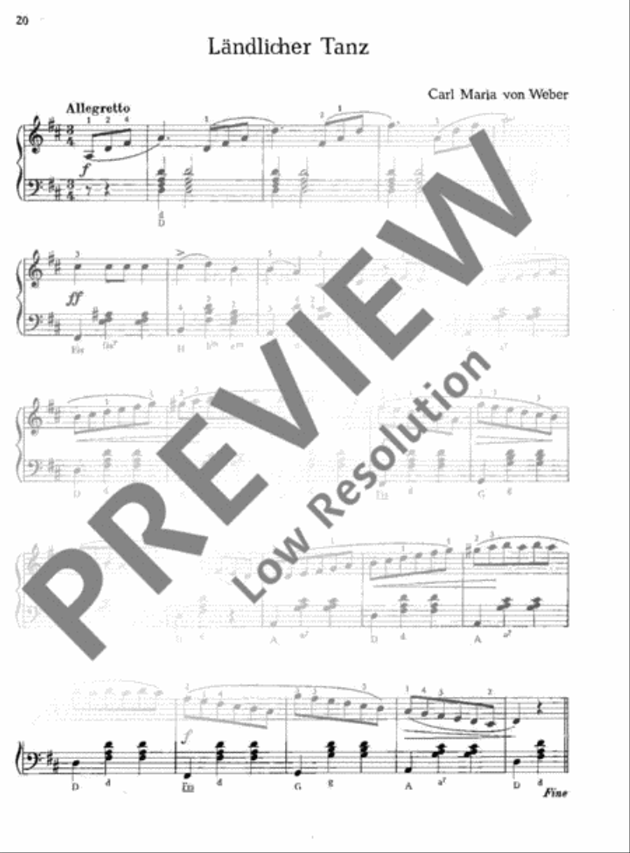 Kleine Tänze großer Meister Accordion scores gallery preview page 21
