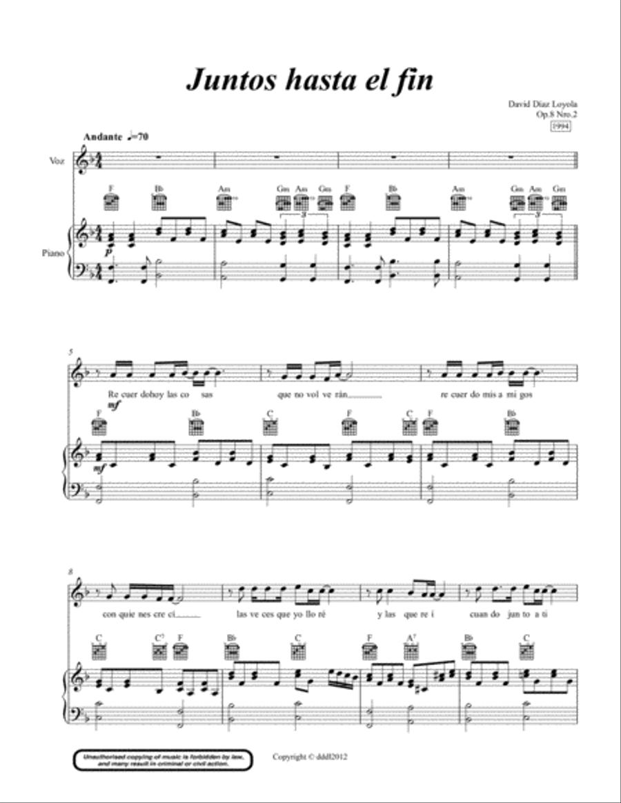 Juntos hasta el fin Op.8 Nro.2 Voice scores gallery preview page 3