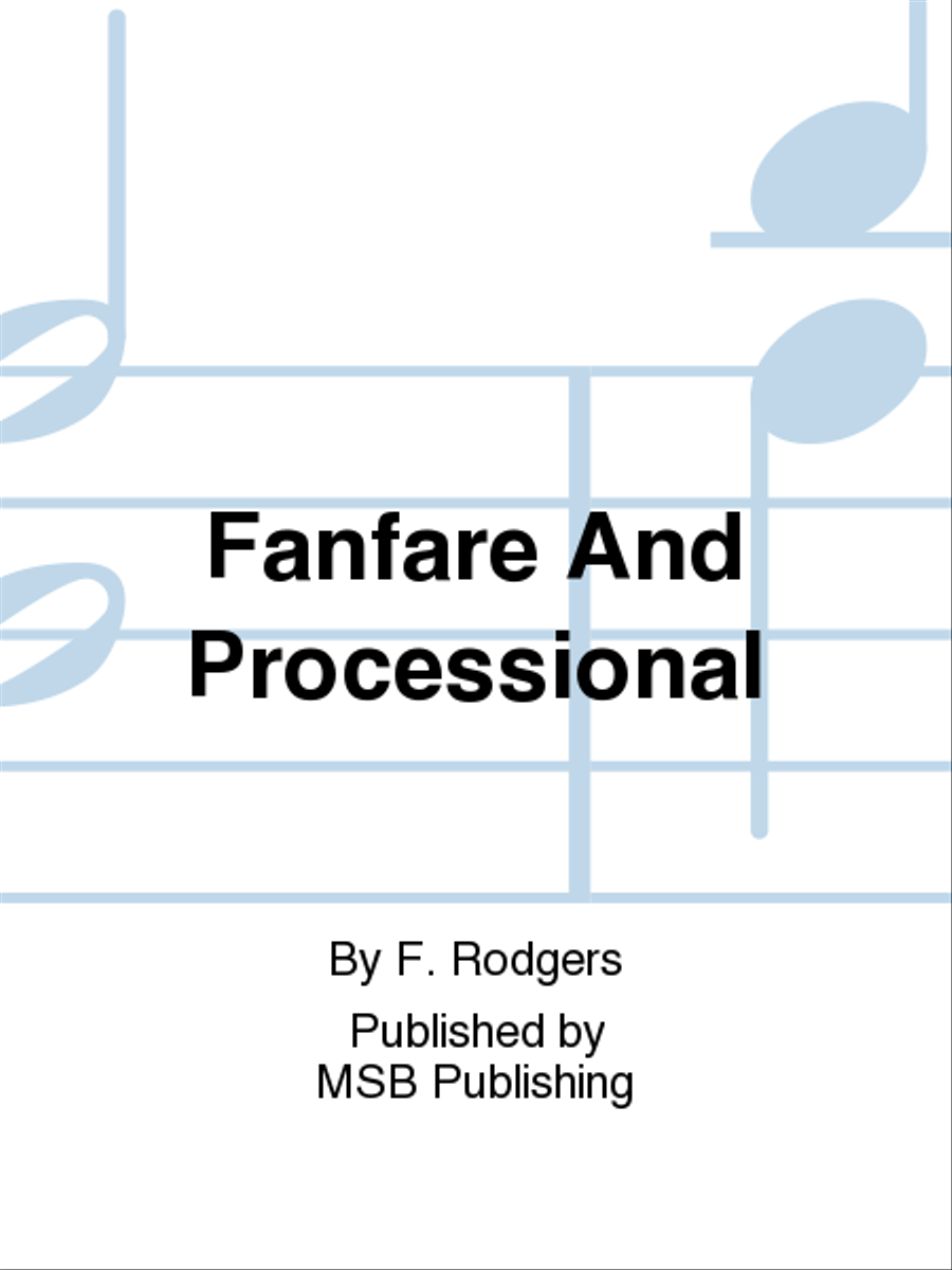 Fanfare And Processional String Orchestra scores gallery preview page 1