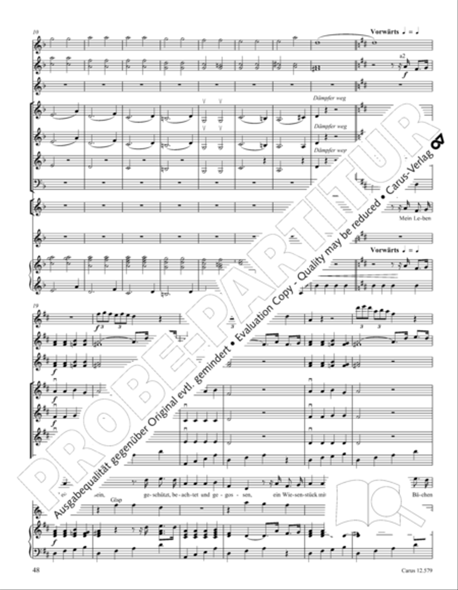 Der Garten des Riesen Children's Choir scores gallery preview page 53
