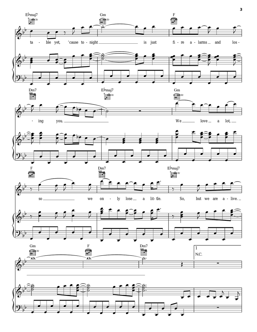 Death Valley Acoustic Guitar scores gallery preview page 3