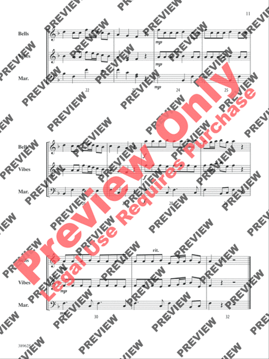 Classic Mallet Trios, Volume 2 Small Ensemble scores gallery preview page 12