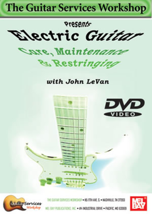 Book cover for Electric Guitar Care, Maintenance and Restringing