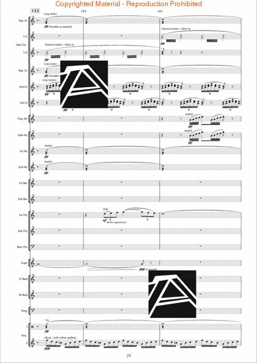 Surround Sound Brass Band scores gallery preview page 29