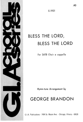 Book cover for Bless the Lord, Bless the Lord