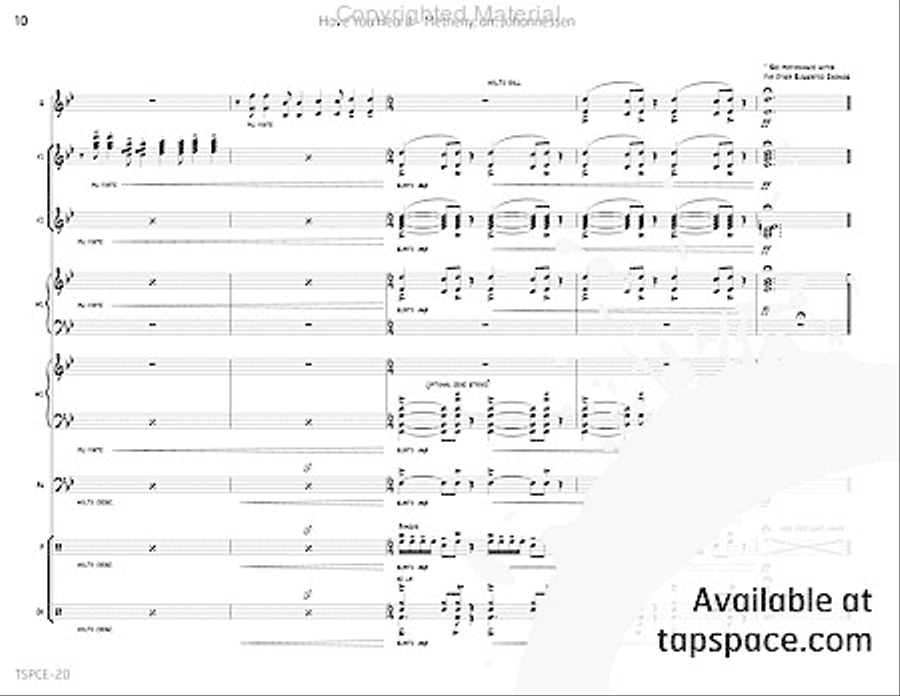 Have You Heard Percussion Ensemble scores gallery preview page 15