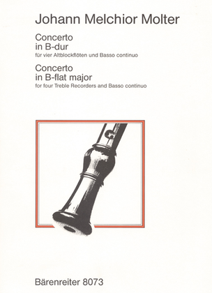 Concerto B flat major (original A major)