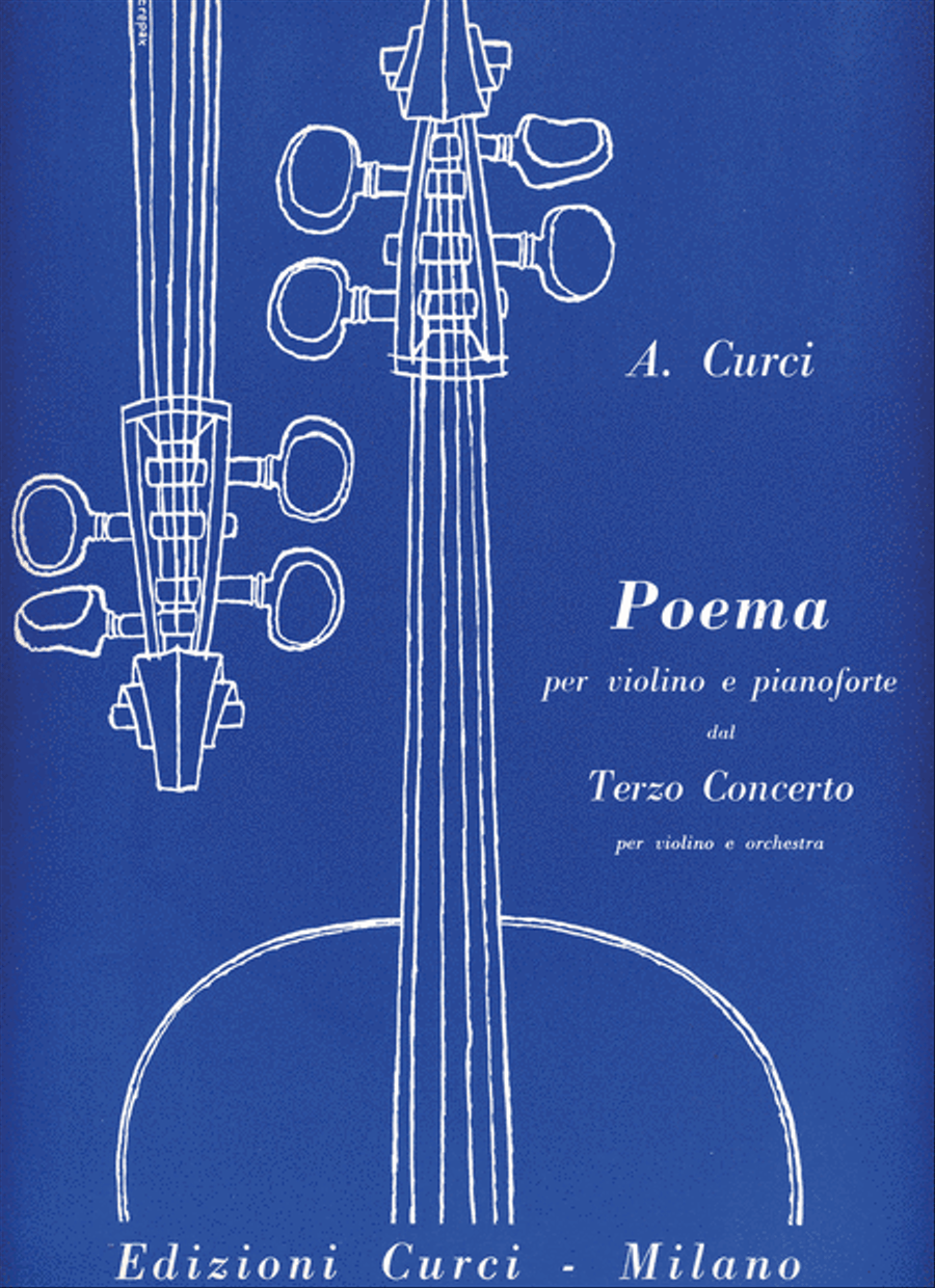 Poema Violin Solo scores gallery preview page 1