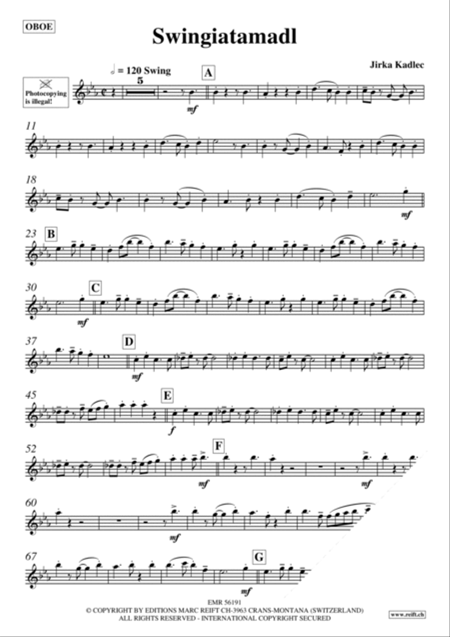 Swingiatamadl Piano Accompaniment scores gallery preview page 3