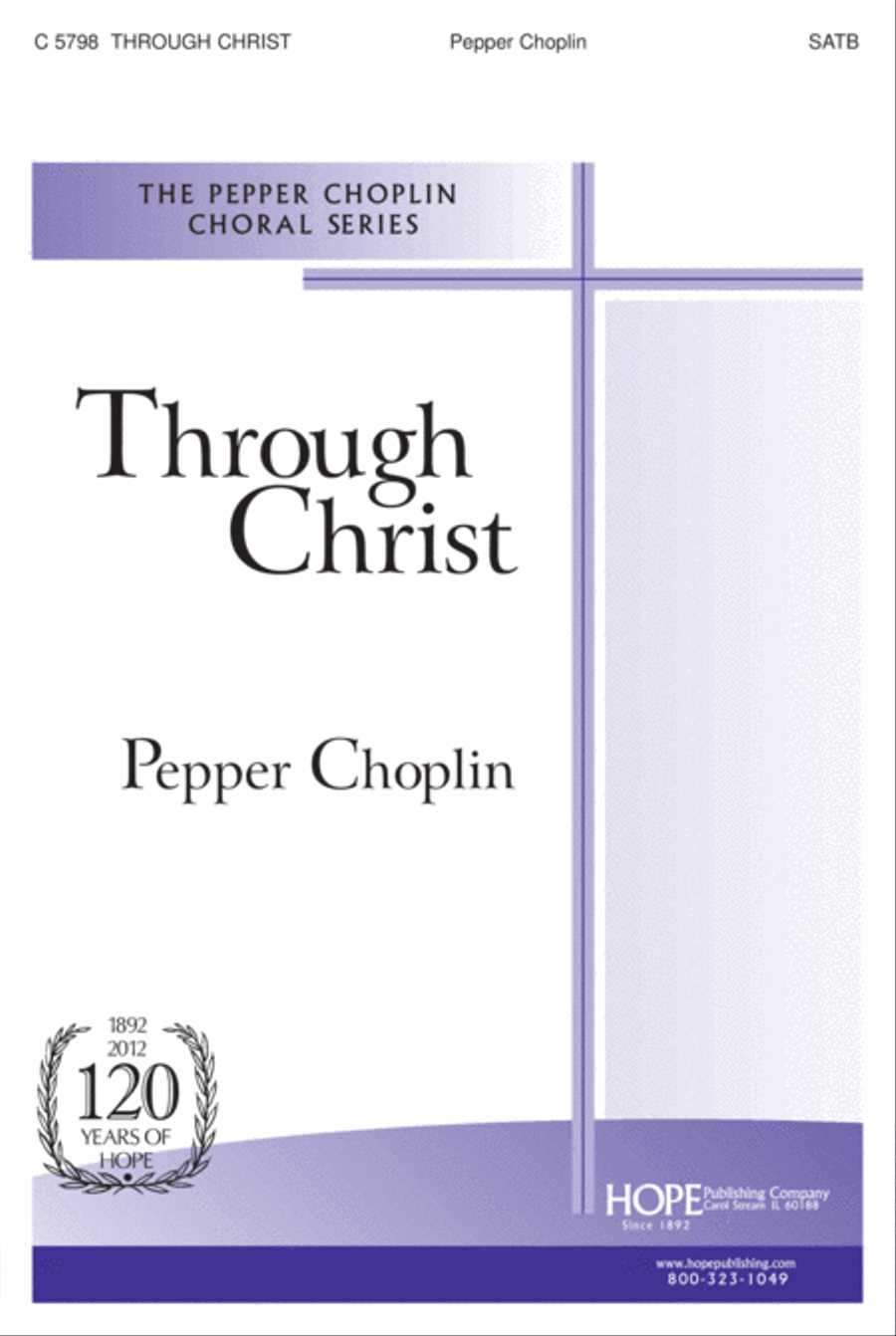 Through Christ 4-Part scores gallery preview page 2