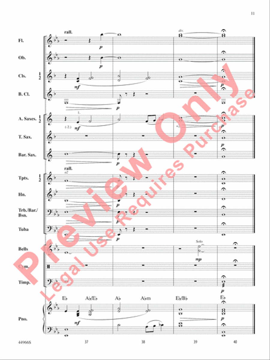 Sonatina Sonatina Concert Band scores gallery preview page 23