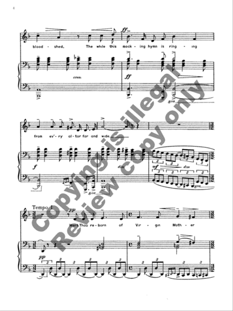 Christ Is Risen! Christ Is Risen! Low Voice scores gallery preview page 7