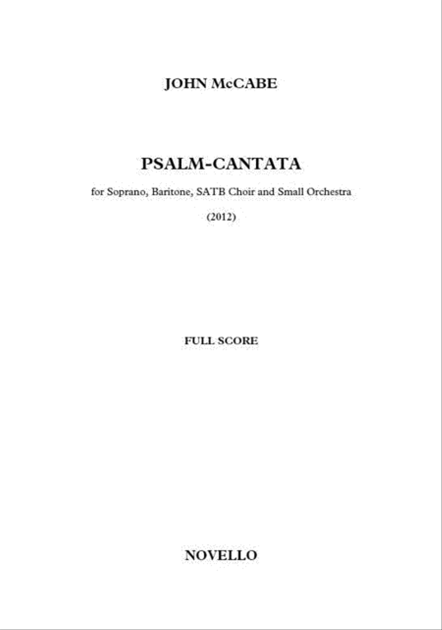 Psalm Cantata (Orchestral Version) Choir scores gallery preview page 1