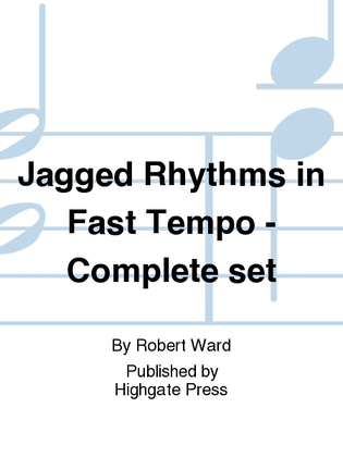Book cover for Four Abstractions for Band: 1. Jagged Rhythms in Fast Tempo (Complete set)