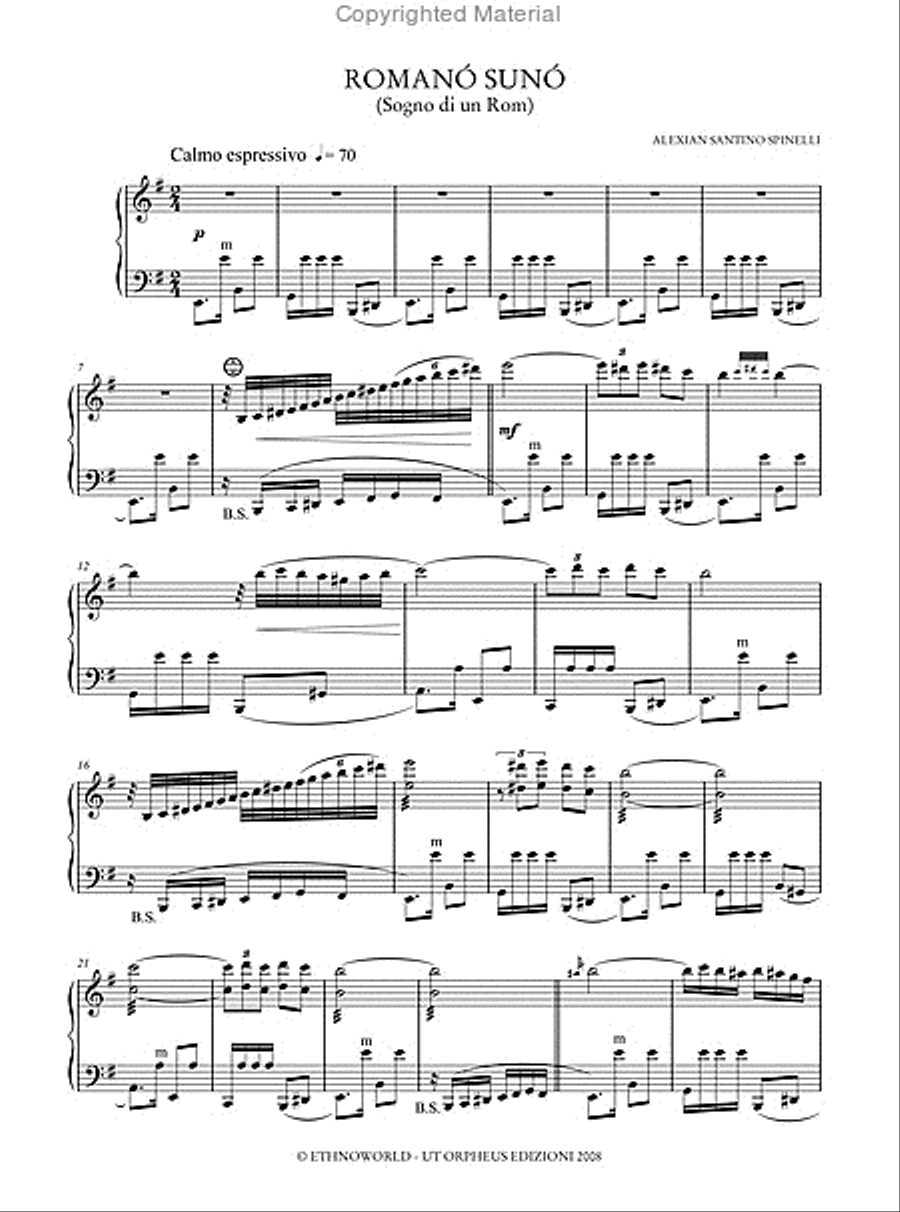Romanó Drom (Romany Caravan) for Accordion Accordion scores gallery preview page 10