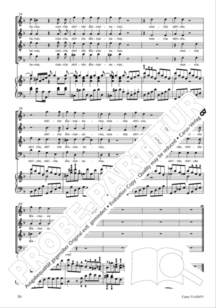 Requiem 4-Part scores gallery preview page 23