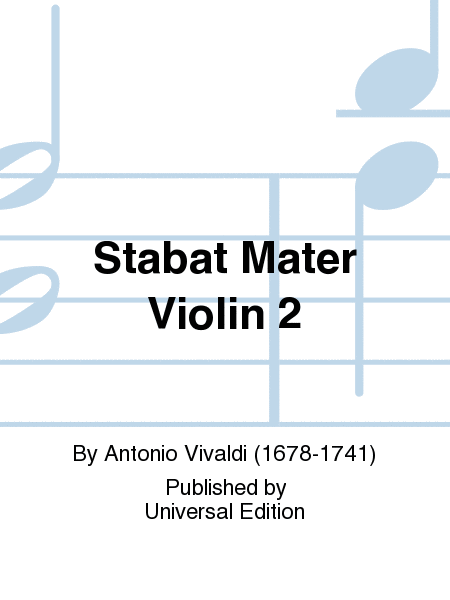 Stabat Mater Violin 2