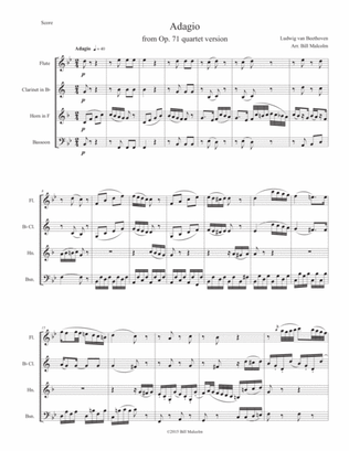 Adagio from Opus 71