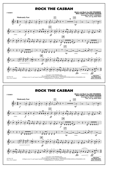 Rock the Casbah - F Horn