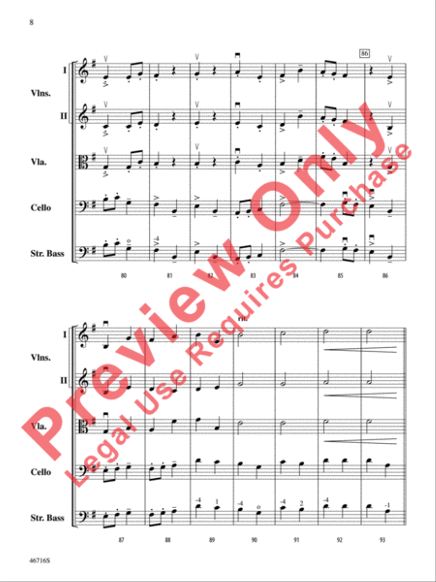 Enter the Laureates String Orchestra scores gallery preview page 9