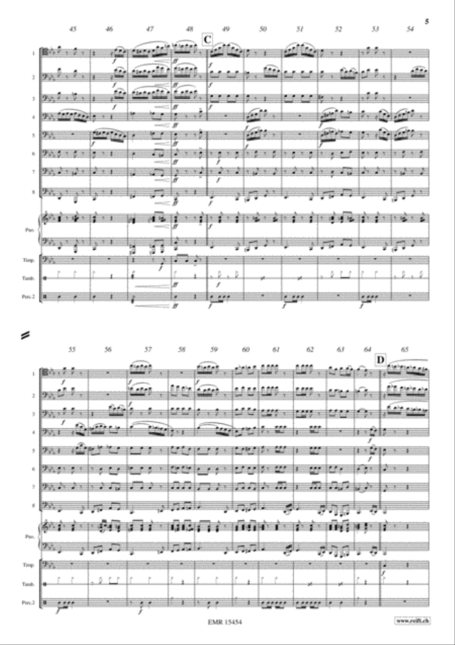 Caprice No. 24 Trombone scores gallery preview page 5