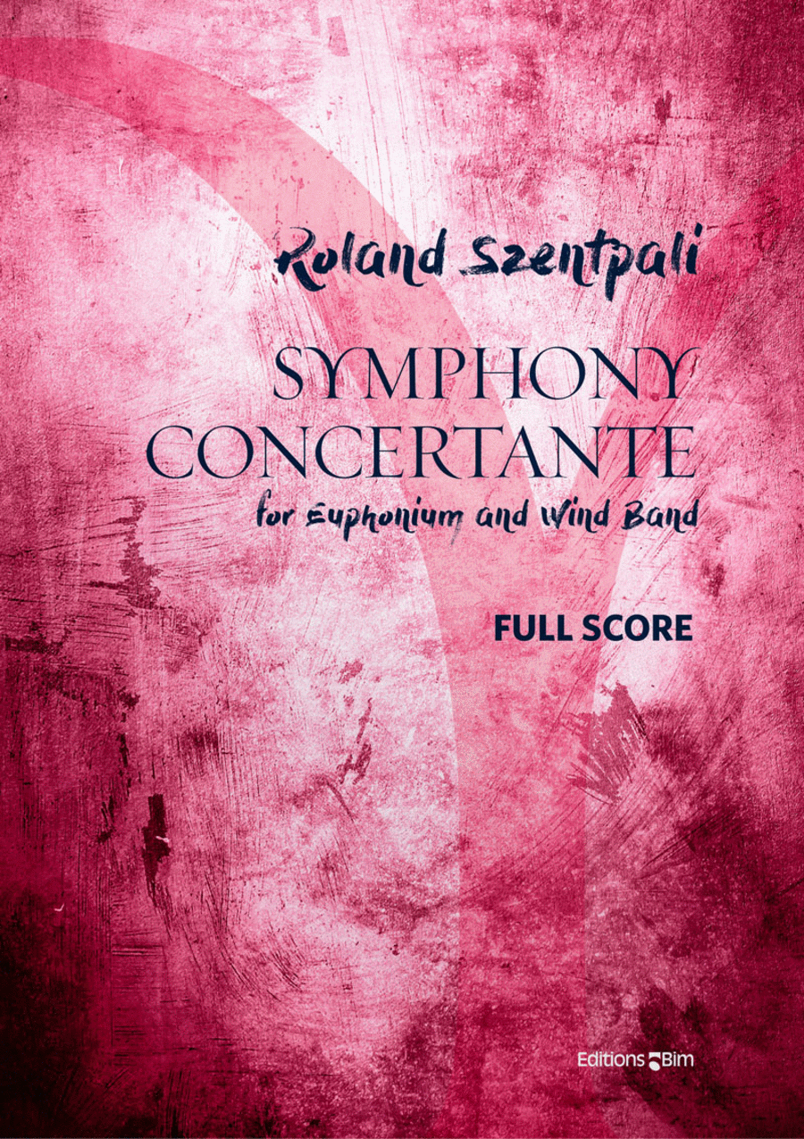Symphony Concertante Concert Band scores gallery preview page 1