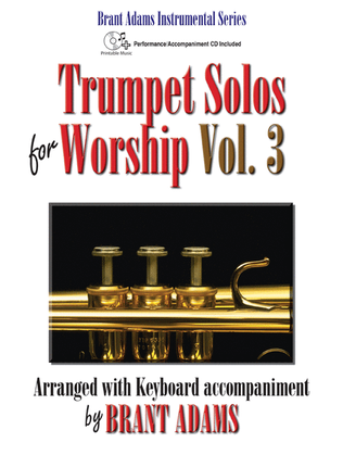 Book cover for Trumpet Solos for Worship, Vol. 3