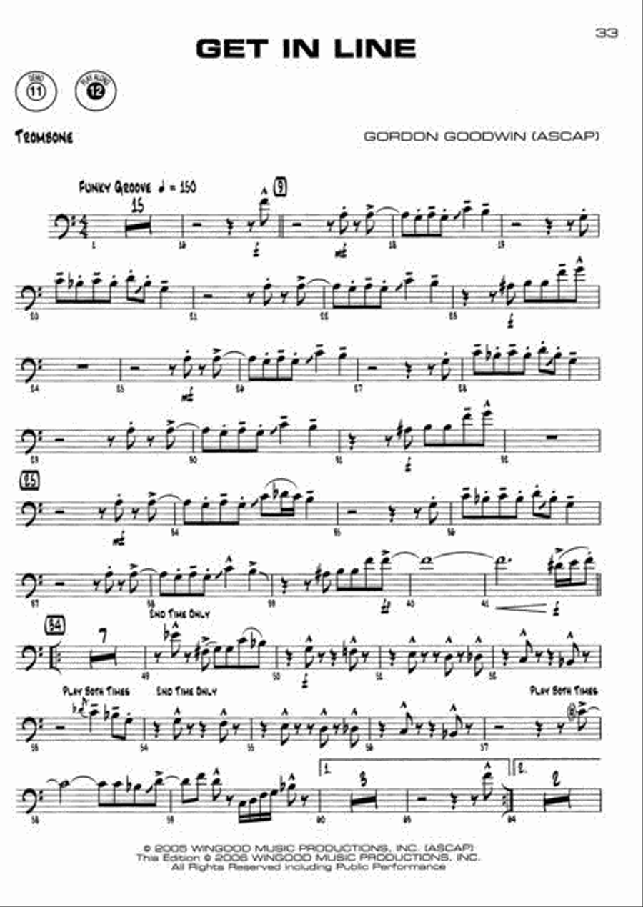 Big Phat Band - Trombone Baritone Horn scores gallery preview page 5