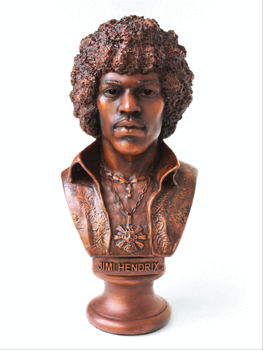 Jimi Hendrix Authorized Statuette Bust School and Community scores gallery preview page 1